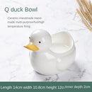 GobekUsa Duck Ceramic Dessert Bowl Snack Sushi Storage Breakfast Bowl