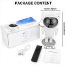 GobekUsa Astronaut Star Night Light Projector for Kids Bedroom - Starry Galaxy Projection Toy