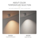 GobekUsa 12W COB Chip Ceilling Spotlight with Adjustable Angle for Magnetic Mount