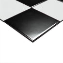MSI White and Black 4" Checkered Matte