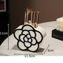GobekUsa Butterfly Ceramic Tissue Box - Decorative Bedside Table Paper Towel Case