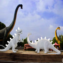 GobekUsa Brontosaurus T-Rex Dinosaur Resin LED Desk Lamp for Bedroom Home Decor