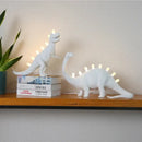 GobekUsa Brontosaurus T-Rex Dinosaur Resin LED Desk Lamp for Bedroom Home Decor