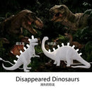 GobekUsa Brontosaurus T-Rex Dinosaur Resin LED Desk Lamp for Bedroom Home Decor