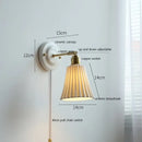 GobekUsa Butterfly Ceramic LED Wall Lamp Home Indoor Lighting Stair Mirror Light