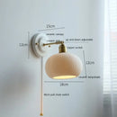 GobekUsa Butterfly Ceramic LED Wall Lamp Home Indoor Lighting Stair Mirror Light