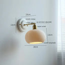 GobekUsa Butterfly Ceramic LED Wall Lamp Home Indoor Lighting Stair Mirror Light