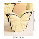 GobekUsa Butterfly Ceramic Vase for Table Decor and Flower Arrangement