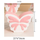 GobekUsa Butterfly Ceramic Vase for Table Decor and Flower Arrangement