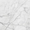 White Carrara Honed Marble Tiles 24x24