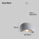 GobekUsa Cement Wind Cloud Chandelier Pendant Light - Creative Home Decor for Living Room