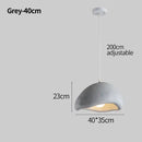 GobekUsa Cement Wind Cloud Chandelier Pendant Light - Creative Home Decor for Living Room