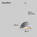 GobekUsa Cement Wind Cloud Chandelier Pendant Light - Creative Home Decor for Living Room