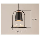 GobekUsa Bird LED Pendant Light: Nordic Minimalist Modern Style for Restaurant, Dining & Bedroom