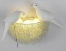 GobekUsa Bird Nest LED Wall Lamp for Children's Bedroom and Home Decor