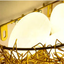GobekUsa Bird Nest LED Wall Lamp for Children's Bedroom and Home Decor