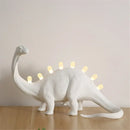 GobekUsa Dino LED Desk Lamps - Jurassic Bedroom Bronto T-Rex Resin Dinosaur Home Decor Lighting