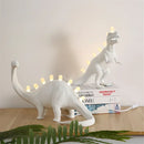 GobekUsa Dino LED Desk Lamps - Jurassic Bedroom Bronto T-Rex Resin Dinosaur Home Decor Lighting