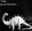 GobekUsa Dino LED Desk Lamps - Jurassic Bedroom Bronto T-Rex Resin Dinosaur Home Decor Lighting