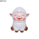 GobekUsa Little Lamb Child Savings Jar Piggy Bank Aesthetic Desk Ornament Sculpture