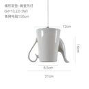GobekUsa Ceramic LED Pendant Lights Tea Cup Teapot Hanging Lamp for Kitchen Dining Room