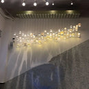 GobekUsa Ceramic LED Pendant Lights Tea Cup Teapot Hanging Lamp for Kitchen Dining Room