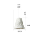 GobekUsa Ceramic LED Pendant Lights: Nordic Teapot Design for Modern Living and Kitchen.