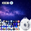 GobekUsa Galaxy Star Projector Night Light - Rechargeable Rotating Sky Starry Nightlights