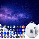 GobekUsa Galaxy Star Projector Night Light - Rechargeable Rotating Sky Starry Nightlights