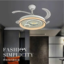 GobekUsa Dimmable Smart Home LED Ceiling Fan Light with Remote Control