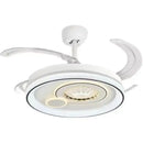 GobekUsa Dimmable Smart Home LED Ceiling Fan Light with Remote Control