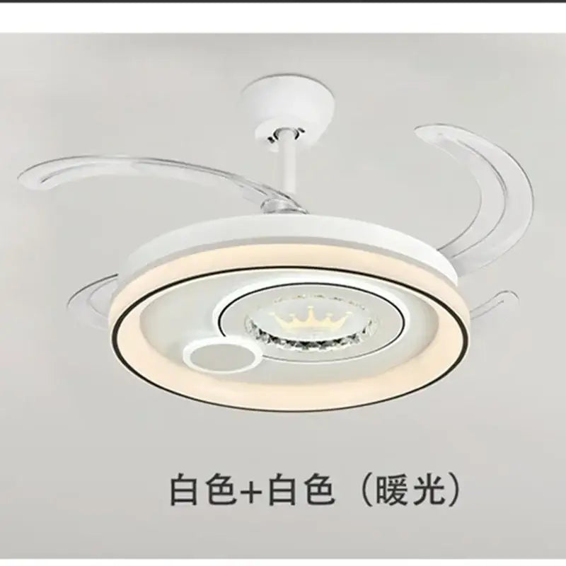 GobekUsa Dimmable Smart Home LED Ceiling Fan Light with Remote Control, photo 3 of 6