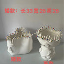 GobekUsa Coral Shapes Flower Pot Vase Ceramic Handicraft Home Decoration