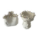 GobekUsa Coral Shapes Flower Pot Vase Ceramic Handicraft Home Decoration