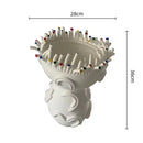 GobekUsa Coral Shapes Flower Pot Vase Ceramic Handicraft Home Decoration