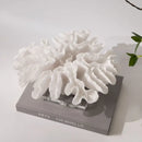 GobekUsa Coral Tree Resin Handicrafts with Crystal Base for Home Decor