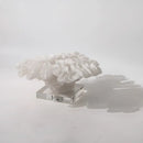 GobekUsa Coral Tree Resin Handicrafts with Crystal Base for Home Decor