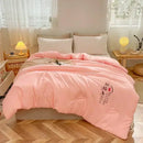 GobekUsa Cotton Soya Fibre Filling Quilted Comforter Blanket - All Seasons Luxe Bedding