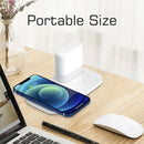GobekUsa LED Wireless Charging Night Light with 3 Colors, USB Bedside Lamp