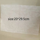 White electrostatic dust removal cloth 100pcs pack kitchen cleaning by Decorbites