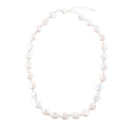 White Fresh Water Pearl Sterling Silver Necklace