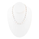 White Fresh Water Pearl Sterling Silver Necklace