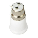 White frosted glass b22 to e27 socket lamp holder bedroom adapter by Decorbites