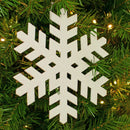 White Glitter Snowflake by Lee Display