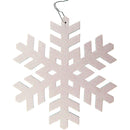 White Glitter Snowflake by Lee Display