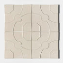 White Glossy Ceramic Accent Tiles 8x8