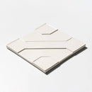White Glossy Ceramic Accent Tiles 8x8