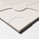 White Glossy Ceramic Accent Tiles 8x8