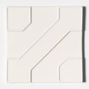 White Glossy Ceramic Accent Tiles 8x8
