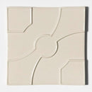 White Glossy Ceramic Accent Tiles 8x8